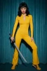 Bride Assassin  Yellow Jumpsuit Costume
