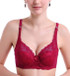 Maroon Ooh Lala Lace Vintage Under wire Soft Cup Bra