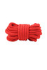 Shibari Red Japanese Soft Cotton Bondage Rope 10m