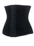 Black Nylon Mesh Lace 9 Steel Boned Waist Training Slimming Corset