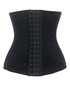 Black Nylon Mesh Lace 9 Steel Boned Waist Training Slimming Corset