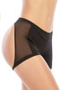 Black Butt Lifter Boyshort Panty Girdle