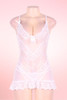 Julia Plus Size White Nightie
