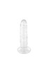 3 inch Clear Silicon Beginner Dildo Suction Base Dong