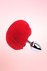 red bunny tail butt plug.
