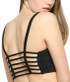 Seamless Ladder Back Strappy Laser cut Edge Padded Bralette