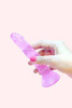 5 inch jelly Short and Narrow Realistic Beginner Jelly Dildo hand held