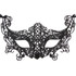 Simone Gothic Embroidered Masquerade Venetian Eye Mask
