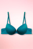Teal Seamless Tshirt Bra.