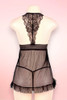 Tammy Pink Open Front Plus Size Babydoll