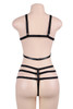 Elena Strappy Lace Vinyl Bra G string Set