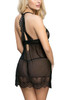 Tara Black underwire Push up Babydoll