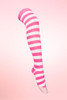Striped Color Over the Knee High Long Poly Cotton Socks