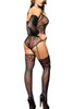 Jasmine Garter Teddy Body Stockings 