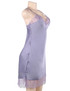 Mabel Lavender Satin Sleep Chemise