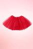 Red Petticoat Tulle Tutu Skirt