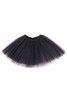 Black Petticoat Mesh Mini Costume Tutu Skirt