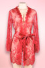 Debbie Red Lace Robe