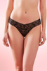 Black Vera Low Rise Classic Lace Thong