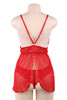 Neve Red Lace Sheer Babydoll