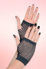Short Fingerless Fishnet Gloves