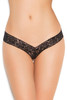 Lace V Shaped Micro Thong