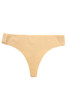 3 pack Seamless Laser Cut  Moisture Wicking Barely There Thong 