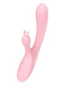 Pink G-Spot Deer Antlers Clit Dildo Rechargeable Vibrator