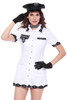 Temptress White Navy  Officer Costume