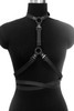 Vaana Pleather Choker to Waist Body Harness