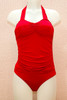 Marilyn Plain Red One Piece Swimsuit