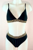 Nala Black Padded Leopard 2 Pc Bikini