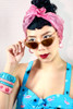 Sylvie Bad Librarian Cat Eye Retro Sunglasses