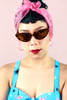 Lucy Cat Eye Pin-up Doll Retro Sunglasses