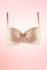 Lace Strapless Balconette Push-up Bra