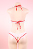 Sexy Nurse Costume Crotchless Teddy