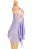 Fernie Pastel Lavender Asymmetric Classic Fairy Babydoll