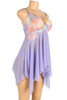 Fernie Pastel Lavender Asymmetric Classic Fairy Babydoll