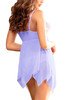 Fernie Pastel Lavender Asymmetric Classic Fairy Babydoll