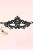 Albertine Sexy Black Lace Mask.
