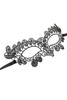Milindra Gothic Embroidered Masquerade Venetian Eye Mask