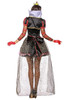 Deluxe Queen of Hearts Glitter Glam Train Tutu Costume Dress