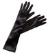 Black Satin Opera Elbow Length Gloves