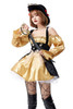 Golden Flirtatious Cutlass Cutie Costume