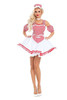 Retro Flirty Candy Cane Shop Girl Costume