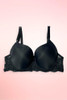 Black Big Cup Plus Size Bra.