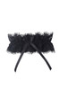 Black Eyelash Lace Thigh Garters