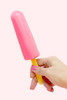 Cherry Bright Pink Yummy Popsicle 5 inch silicon dildo 