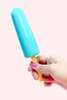 Mint Blue Yummy Popsicle 5 inch silicon dildo 