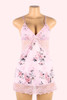 Jasmine Pink Floral Babydoll Sleepwear